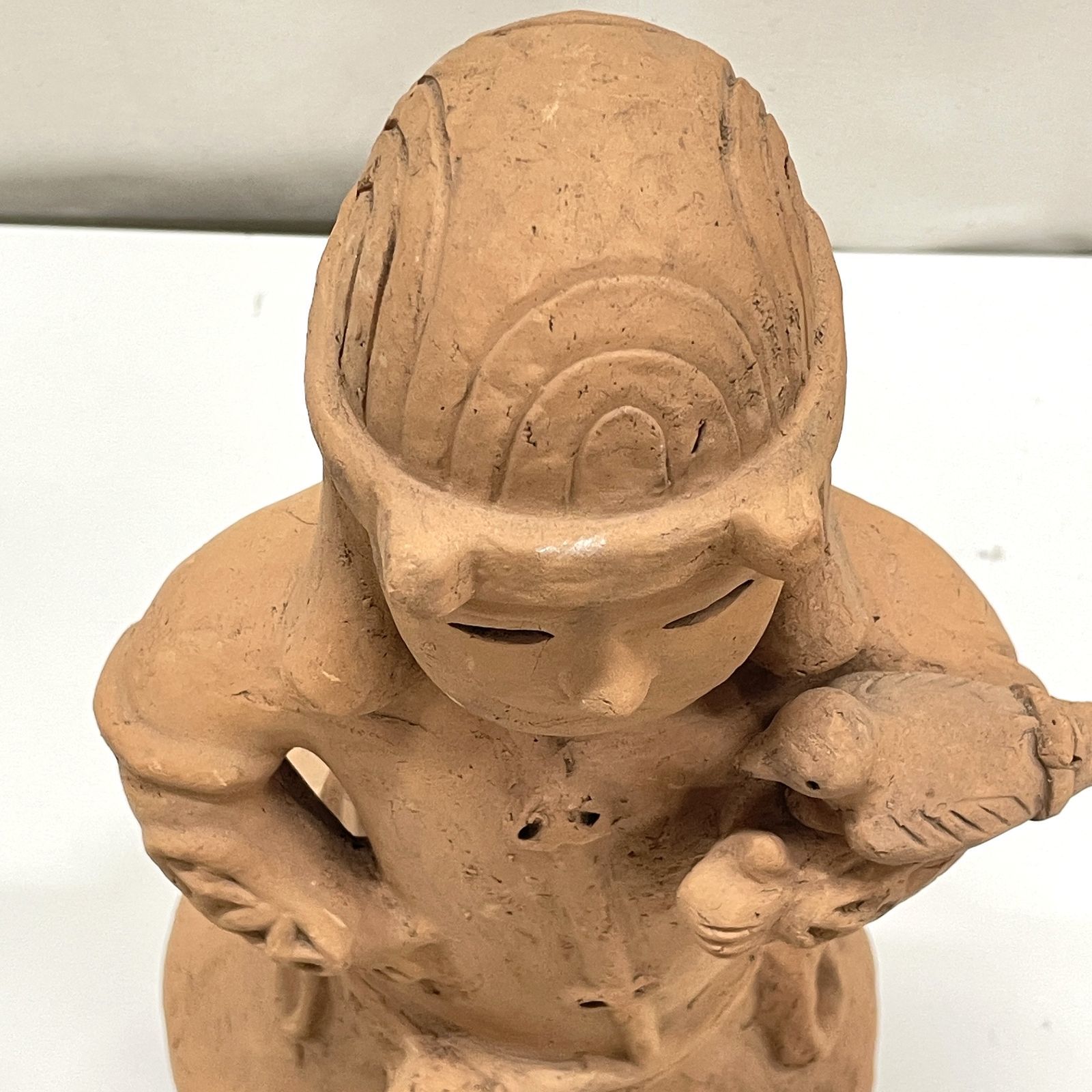 はにわ 埴輪 人物形像 レプリカ 素焼き 高さ：約46㎝ - メルカリ