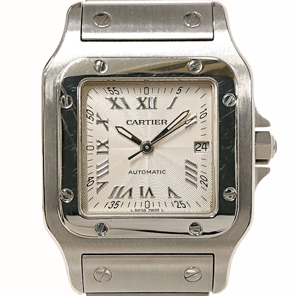 CARTIER W20040D6 SANTOS GALBEE LM Self-Winding カルティエ サントスガルベLM 自動巻き 腕時計