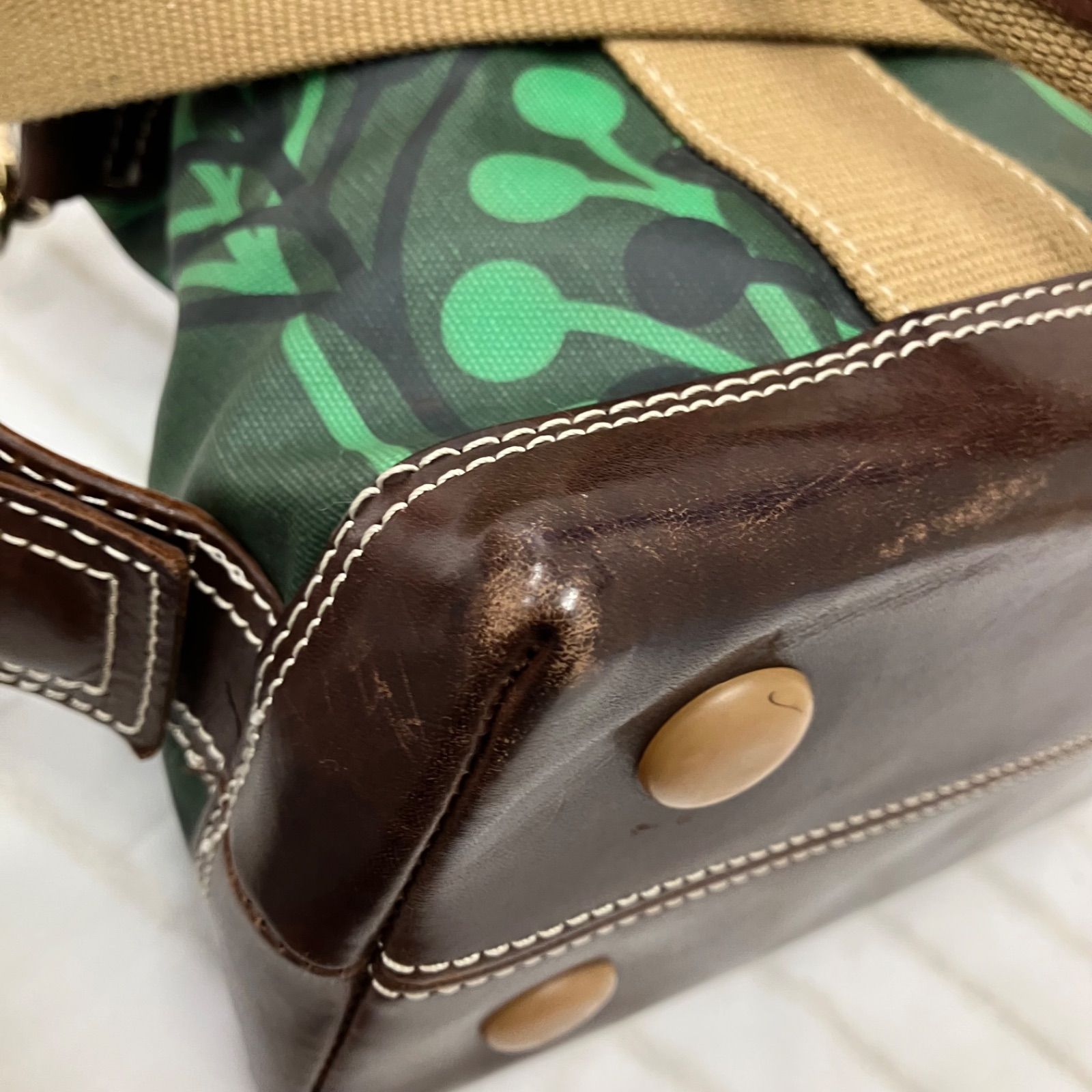 Y3812 Orla Kiely オーラカイリー ハンドバッグ 2way ショルダーバッグ