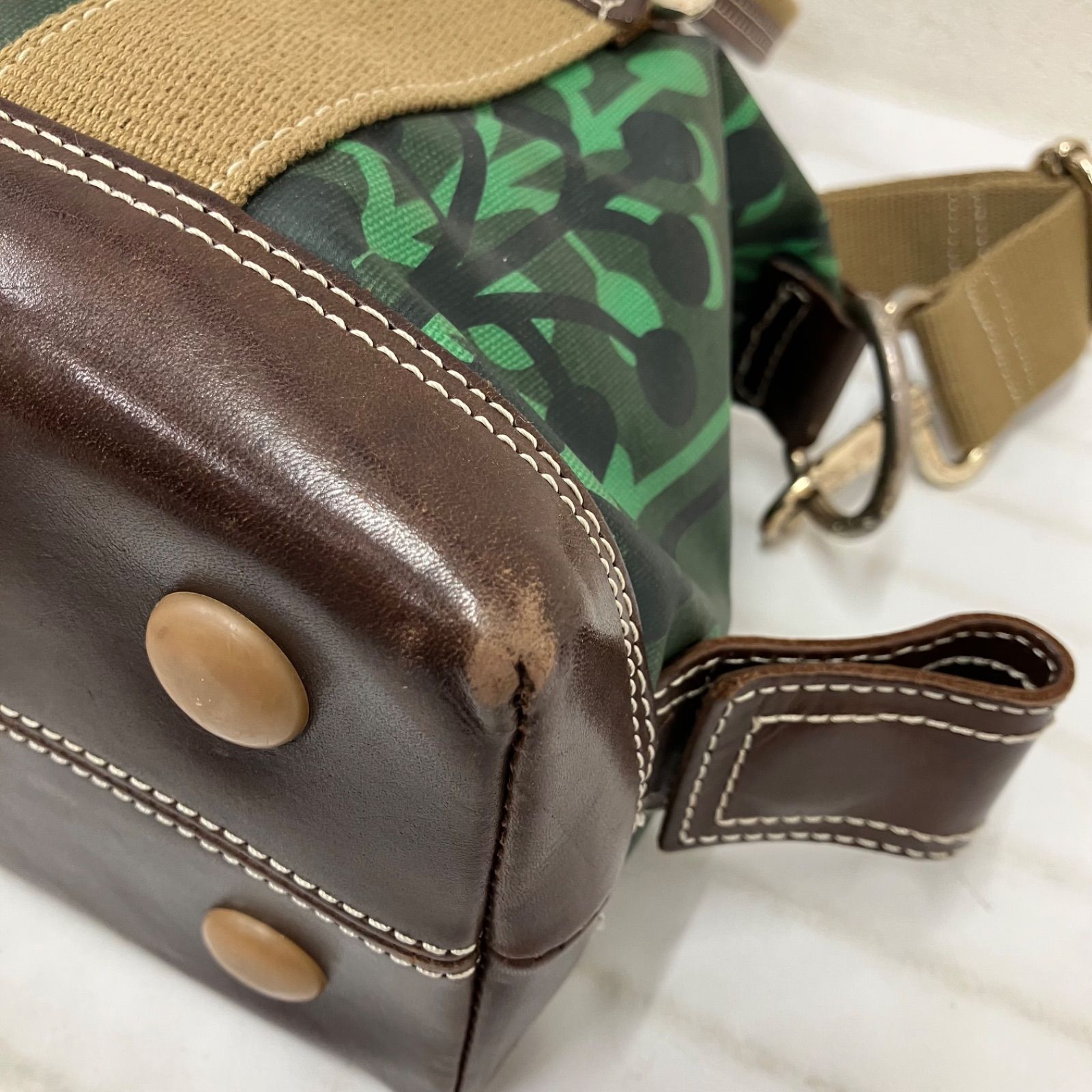 Y3812 Orla Kiely オーラカイリー ハンドバッグ 2way ショルダーバッグ