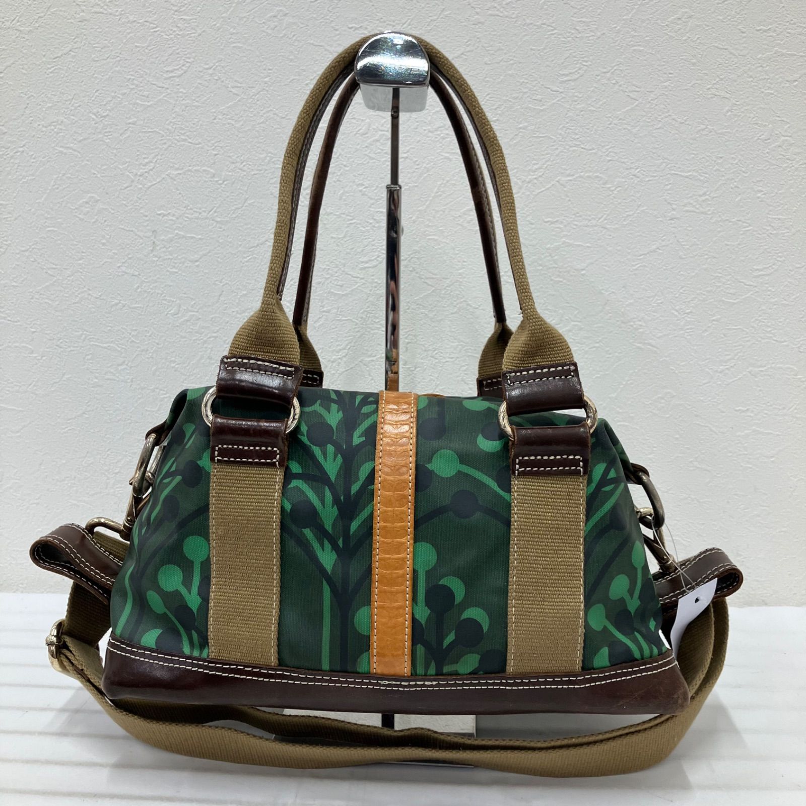 Y3812 Orla Kiely オーラカイリー ハンドバッグ 2way ショルダーバッグ