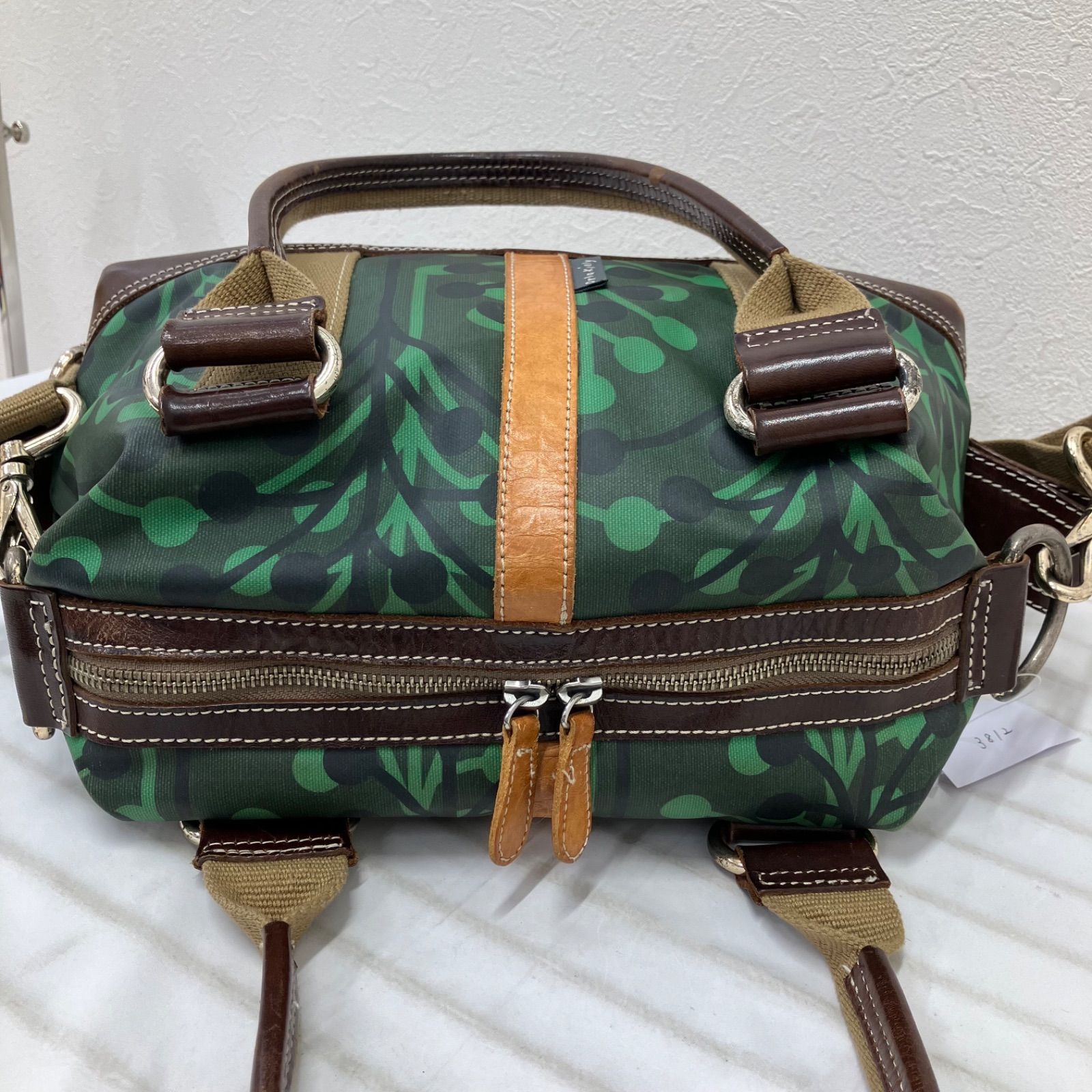 Y3812 Orla Kiely オーラカイリー ハンドバッグ 2way ショルダーバッグ 