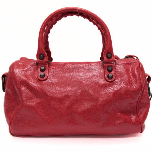 バレンシアガ BALENCIAGA ミニ ツィギー 2WAYバッグ 赤 327103 【74671