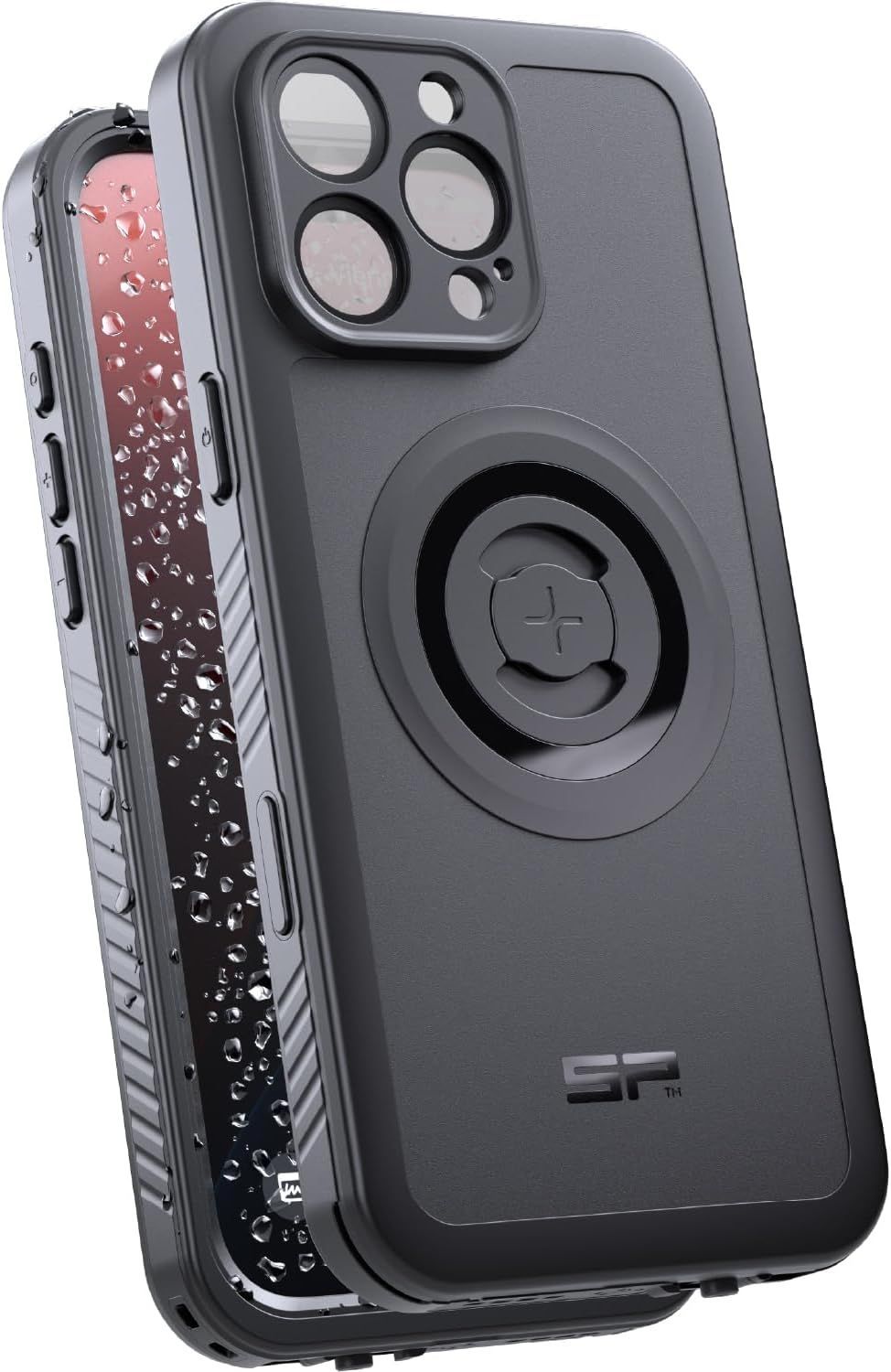 エスピーコネクト(SP Connect) デイトナ iPhone16 ProMax バイク スマホホルダー 防水 耐衝撃 フォンケース(SPC+) エクストリーム 49390