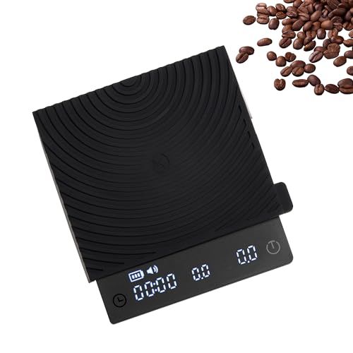 TIMEMORE タイムモア コーヒースケール Basic Mini 0.1g精度 ドリップスケール コンパクト 充電式 オートモード付き エスプレッソに適用可能 日本語説明書付き ブラック″mn 6f8e50a4