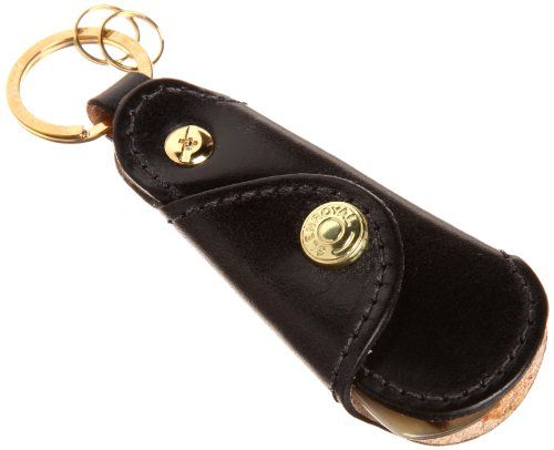 [グレンロイヤル] シューホーン POCKET SHOE HORN 靴べら イギリス製 ブライドルレザー(牛革) 持ち運びに便利 キーホルダー キーリング 水牛の角 英国製 03-5802ｍａ 445f927e