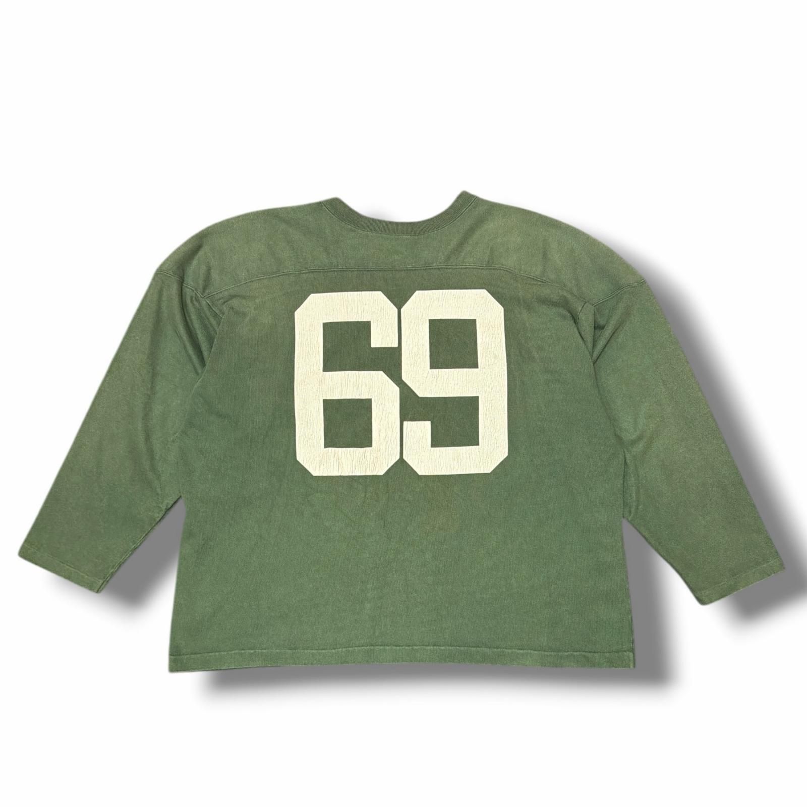参考上代58300円 SAINT MICHAEL 26SS FOOTBALL SWEAT/WILD GOD