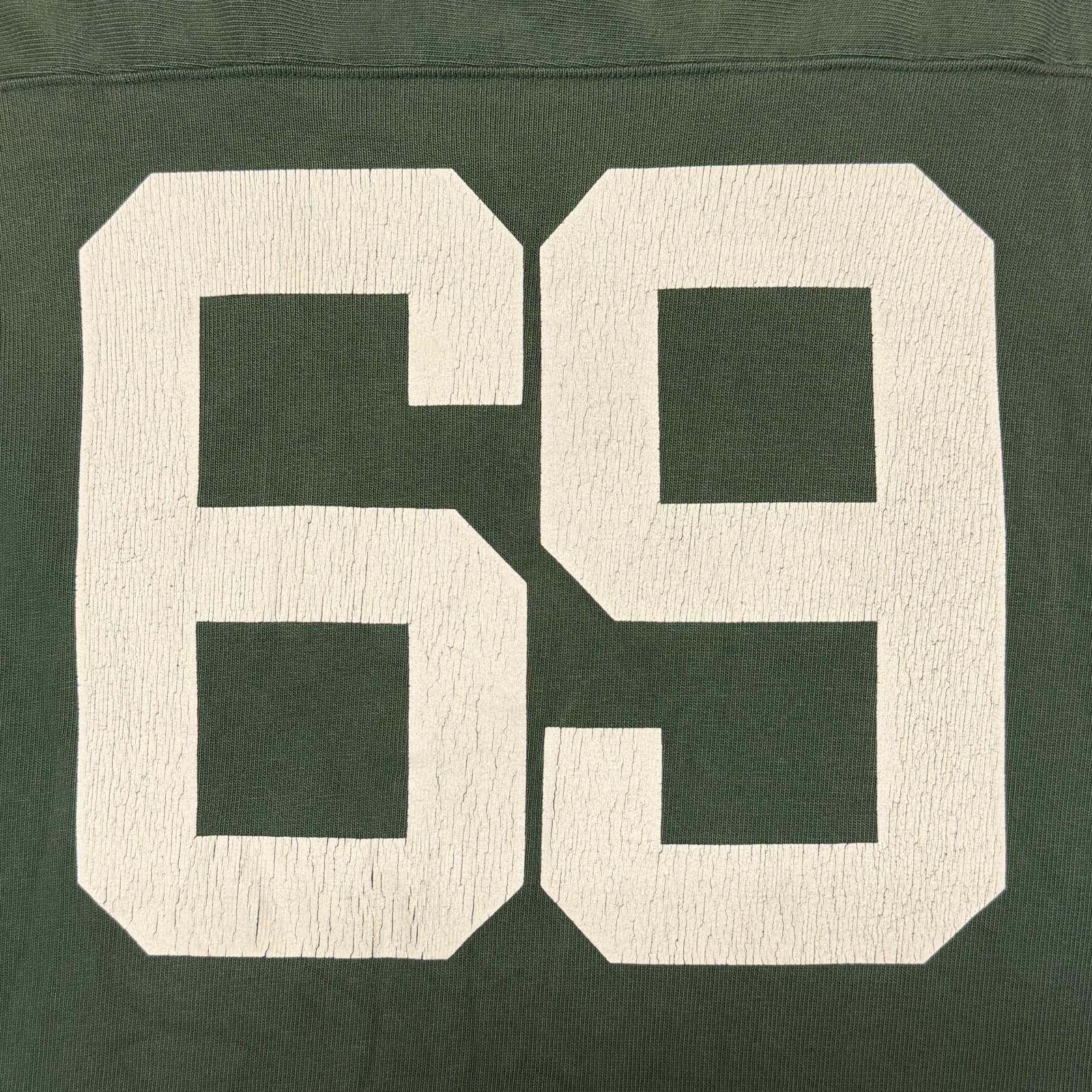 参考上代58300円 SAINT MICHAEL 26SS FOOTBALL SWEAT/WILD GOD