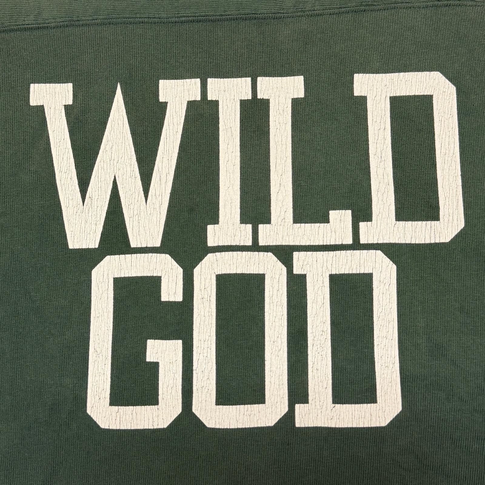 セントマイケル26SS新作FOOTBALL SWEAT/WILD GOD L新品 参考上代58300円 SAINT MICHAEL 26SS FOOTBALL SWEAT/WILD GOD