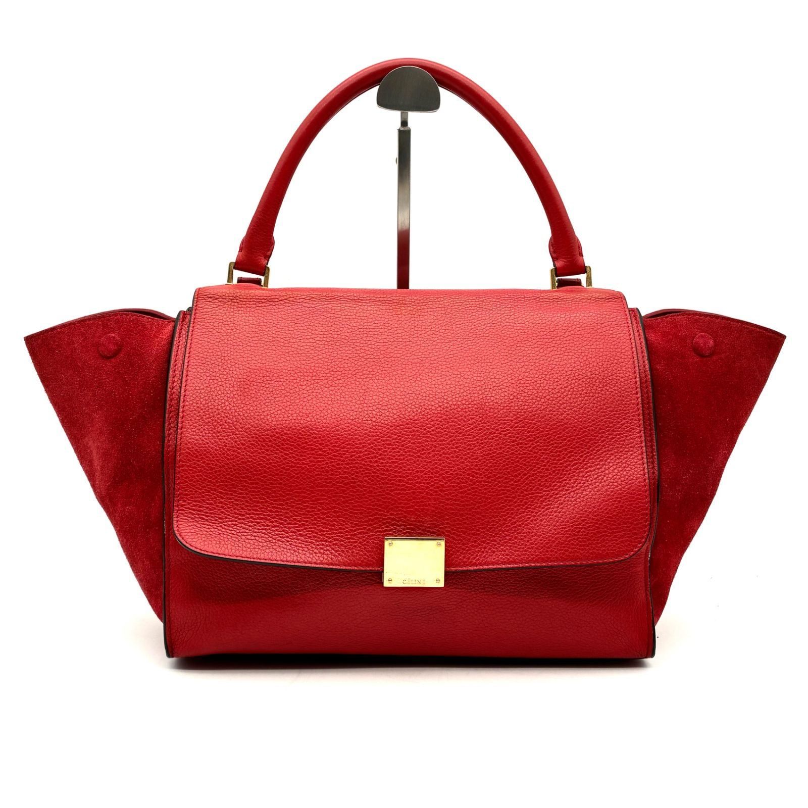 美品 CELINE セリーヌ トラペーズ 2WAY ハンドバッグ ショルダーバッグ