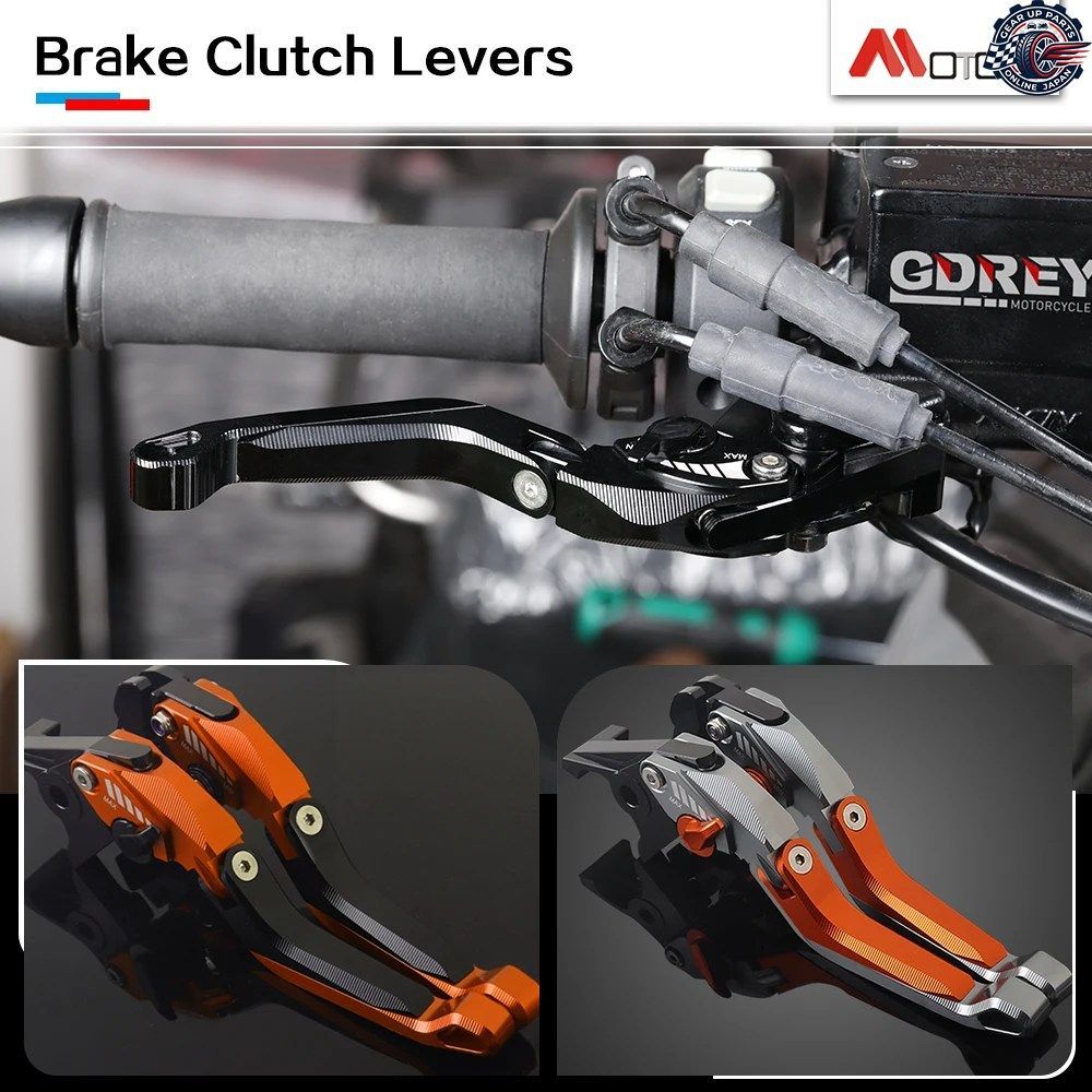 折りたたみ式クラッチブレーキレバー 2024 オートバイ用フロントクラッチコントロールハンドル 390 250 125 DUKE 2025