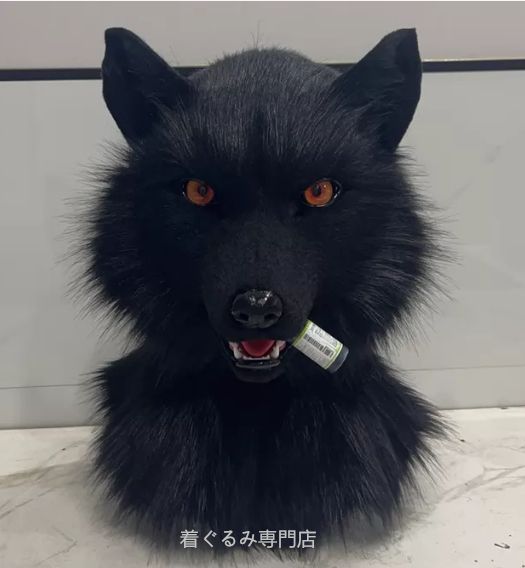 犬　猫　着ぐるみ ヘッド全頭　ヘッド ケモノ ファースーツ ぬいぐるみ コスプレ コスチューム Kurumi 一点物 C205