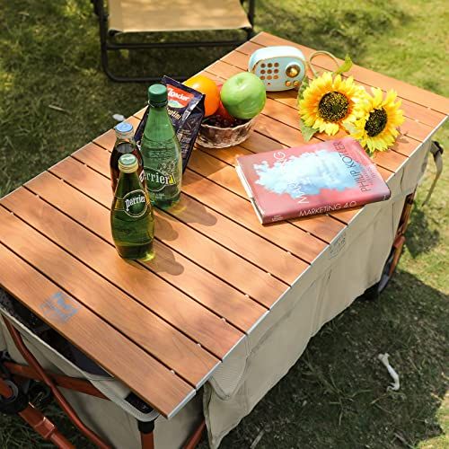 TIMBER RIDGE アウトドアワゴン用 テーブルトップ（木色） Amazon.co.jp: TIMBER RIDGE アウトドアワゴン用 テーブルトップ（木色