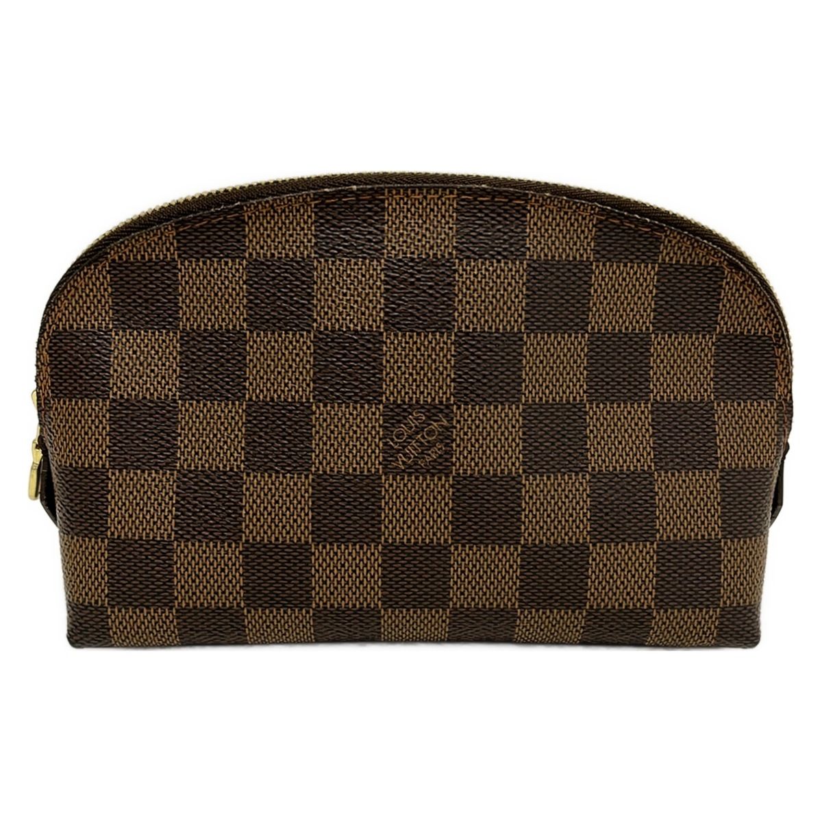 LOUIS VUITTON(ルイヴィトン) ポーチ ダミエ美品 ポシェットコスメティック N47516 エベヌ