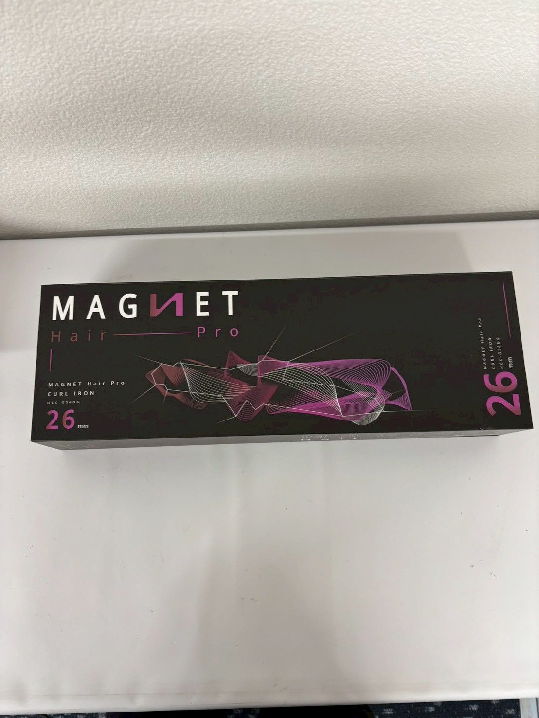 クレイツ マグネットヘアプロ カールアイロン 26mm HCC-G26DG 美品 箱