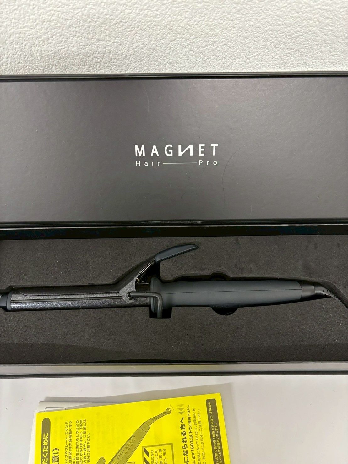 クレイツ マグネットヘアプロ カールアイロン 26mm HCC-G26DG 美品 箱