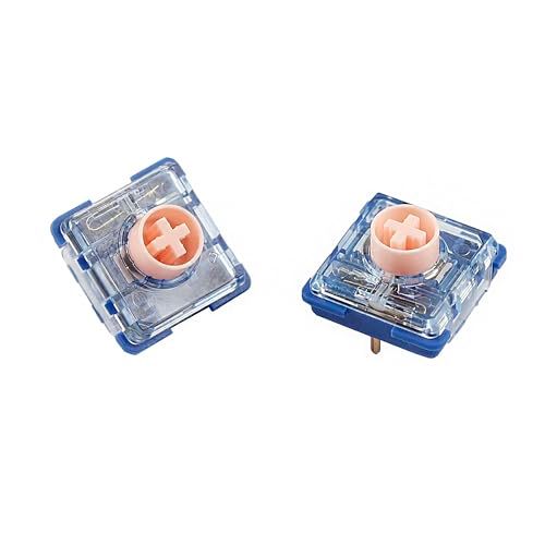 Kailh Deep Sea ロープロファイル ピンクアイランド 70個 Choc V2 サイレントスイッチ 1353 RGB MINI リニアカスタム DIY スイッチ メカニカルキーボードノートパソコン用送料無料 587a781b