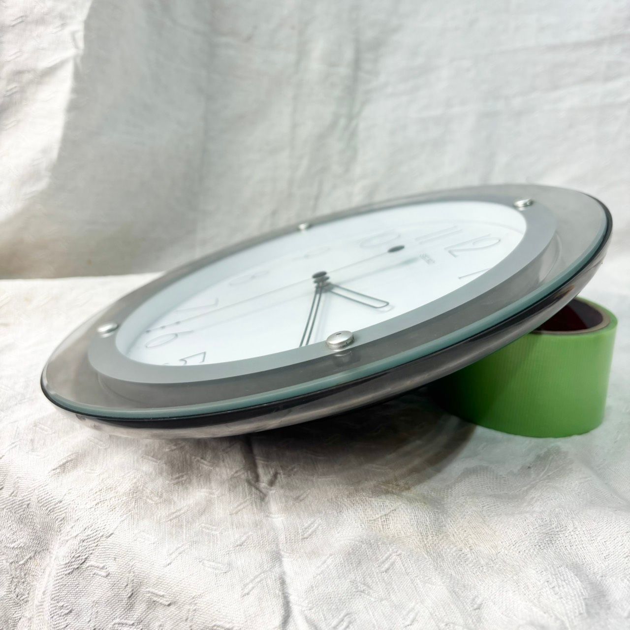 495 1990s SEIKO 稼働品 ポストモダン ヴィンテージ ウォールクロック