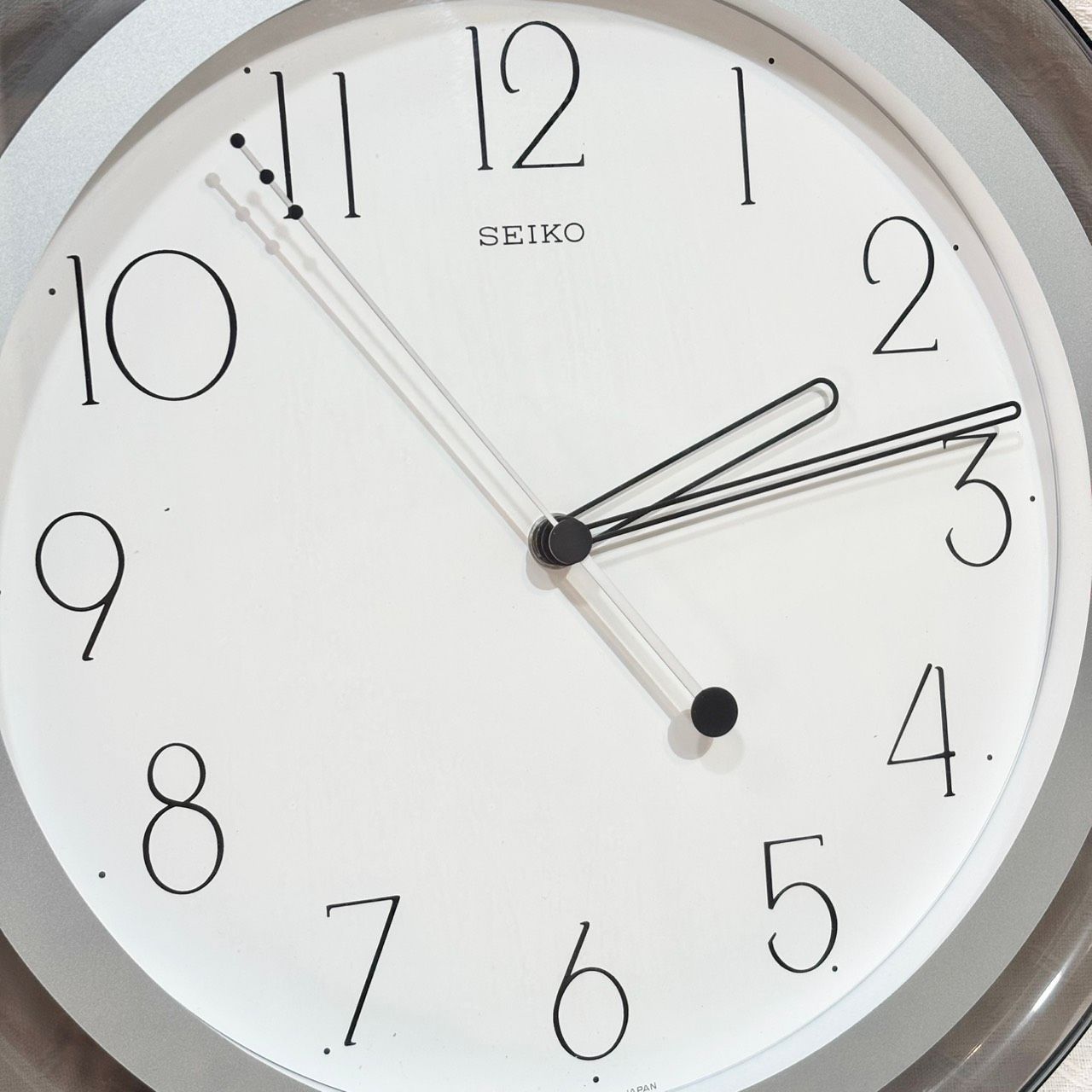 90's SEIKO ヴィンテージ 掛時計 ポストモダン レトロ 495 1990s SEIKO 稼働品 ポストモダン ヴィンテージ ウォールクロック