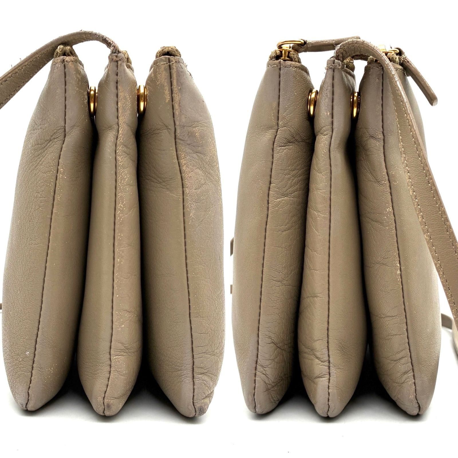 CELINE セリーヌ トリオ スモール ショルダーバッグ ポシェット 