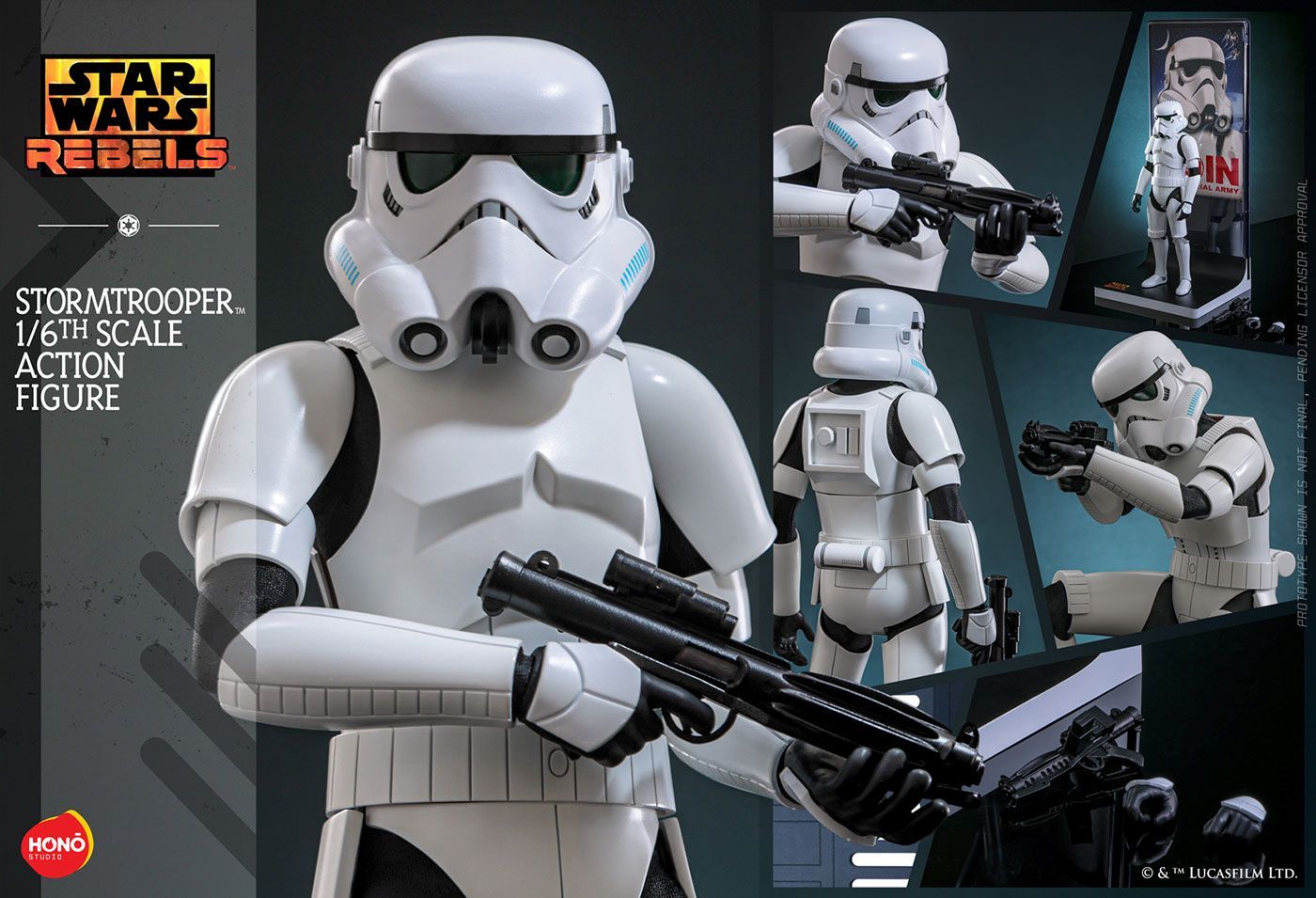 ホットトイズ 炎スタジオ スター・ウォーズ 反乱者たち 1/6スケール
