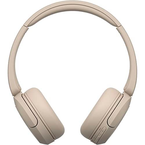 ソニー(SONY) ワイヤレスヘッドホン WH-CH520:Bluetooth対応/軽量設計 約147g/専用アプリ対応により好みの音質にカスタマイズできる「イコライザー」設定対応/ベージュ WH-CH520 C 小YZ 9f8b6ae2
