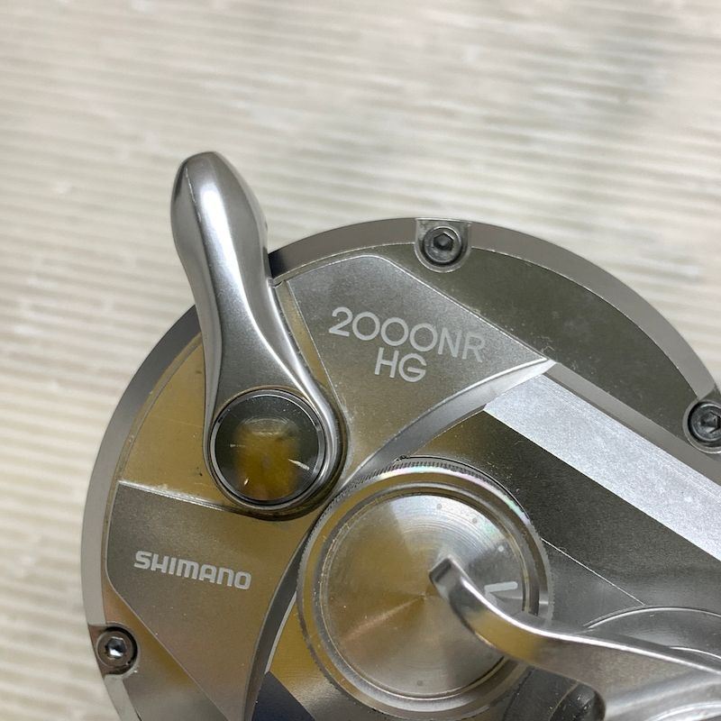 現状渡し品】 ベイトリール シマノ オシアジガー 2000NRHG 【134