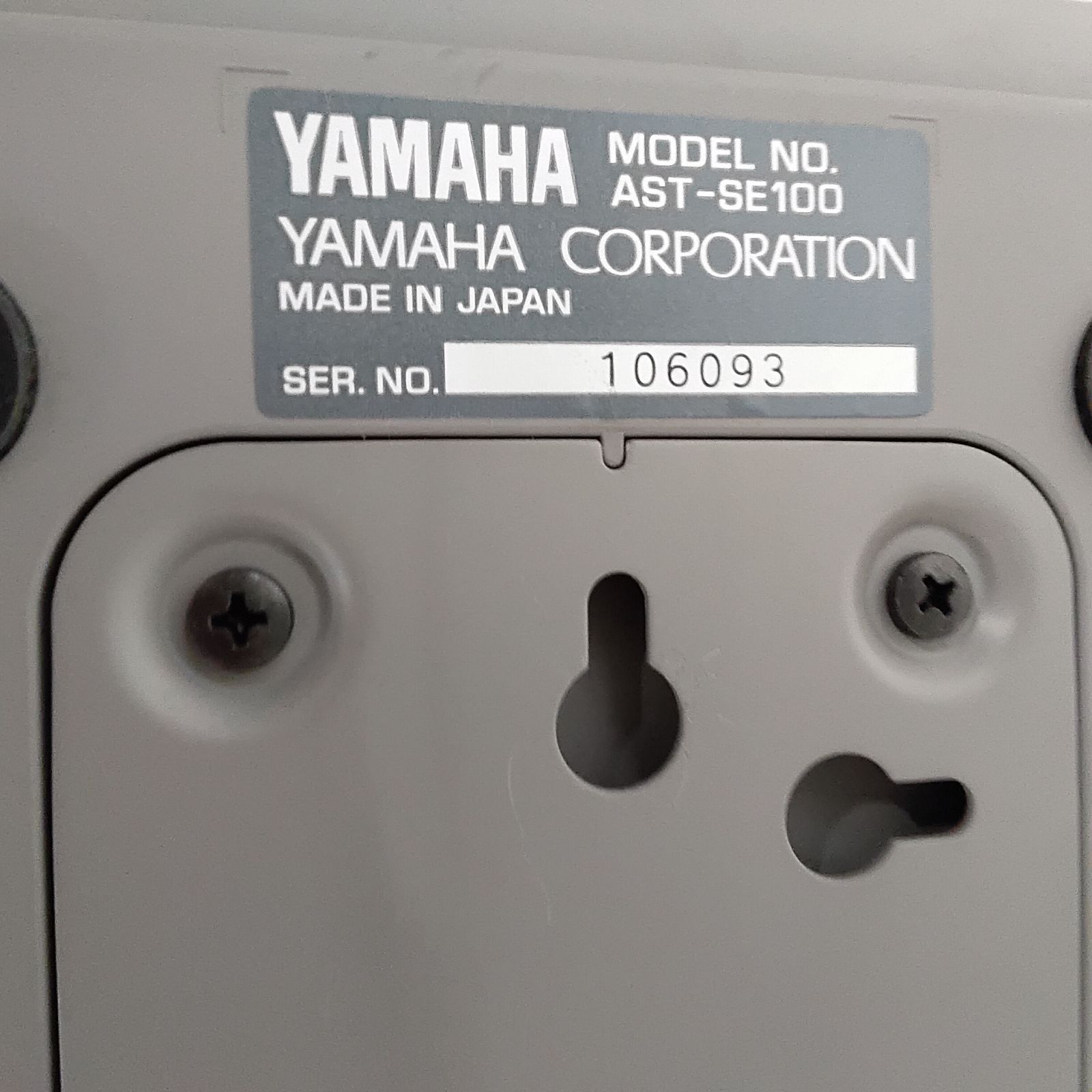 ヤマハ YAMAHA スピーカー アクティブサーボスピーカーシステム AST