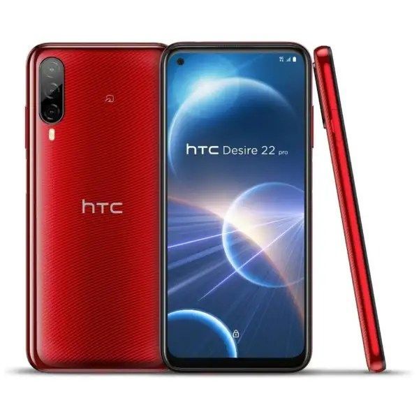 【新品未使用】HTC Desire 22 pro サルサ・レッド SIMフリー スマートフォン