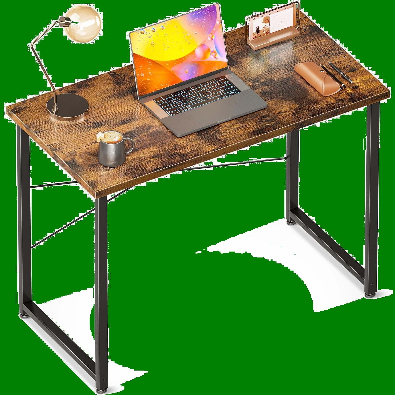 ODK デスク 机 pcデスク 幅80cm ゲーミングデスク パソコンデスク シンプルデスク ?子 小さい computer desk 学習机 コンパクト ??? フック付き 在宅ワーク おしゃれ 組立簡単 白い