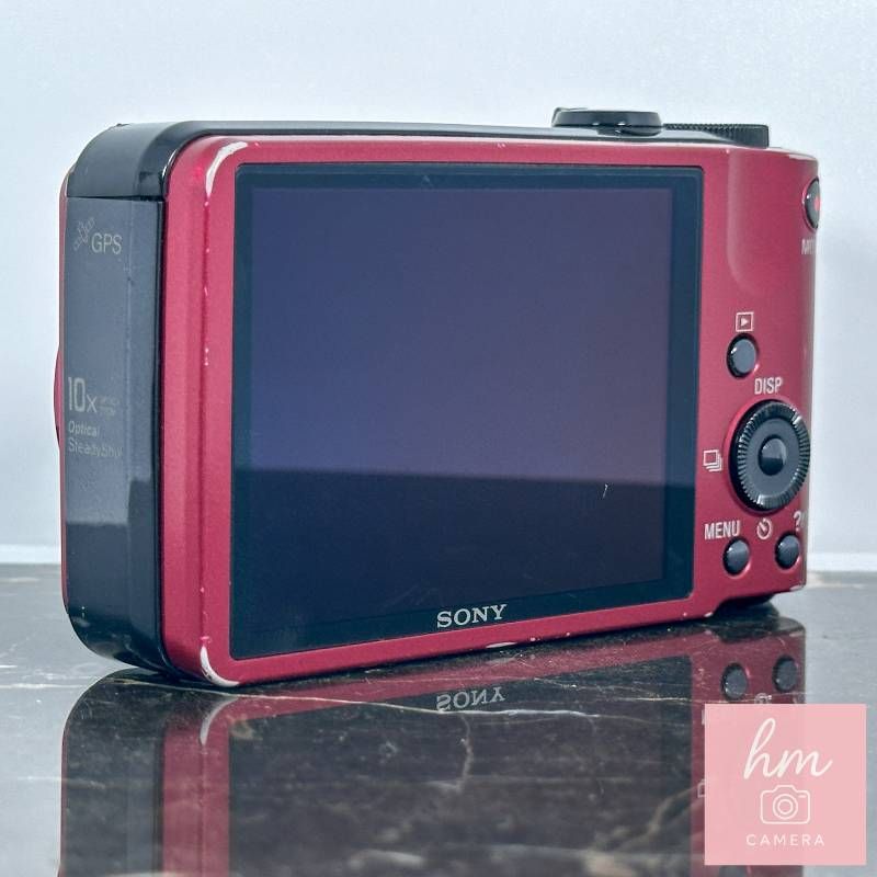 SONY Cyber-shot DSC-HX7V レッド 1620万画素 光学10倍ズーム 広角25mm 