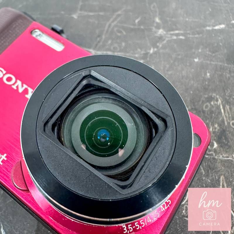 カメラ SONY Cyber-shot DSC-HX7V レッド 1620万画素 光学10倍ズーム