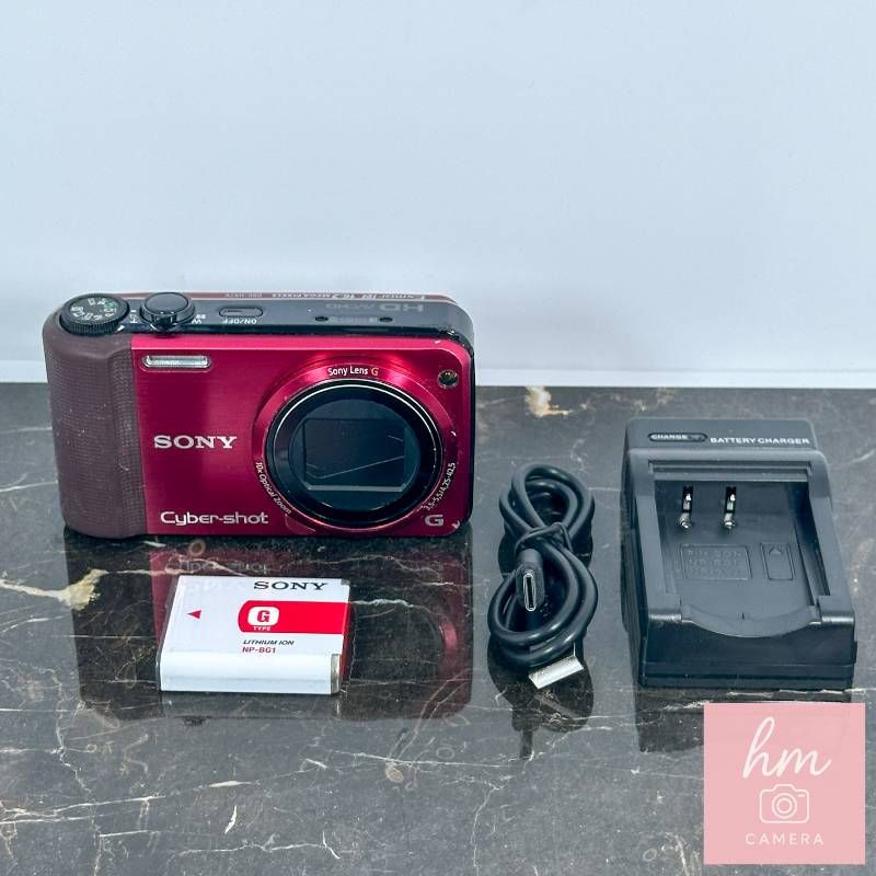 カメラ SONY Cyber-shot DSC-HX7V レッド 1620万画素 光学10倍ズーム