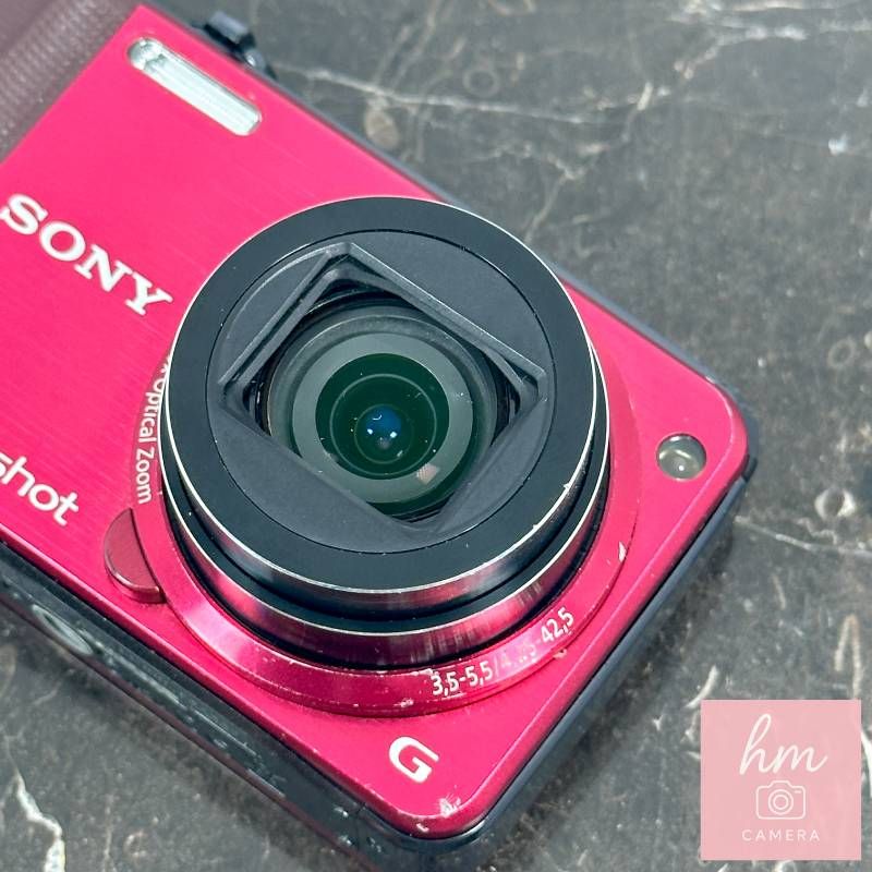 カメラ SONY Cyber-shot DSC-HX7V レッド 1620万画素 光学10倍ズーム
