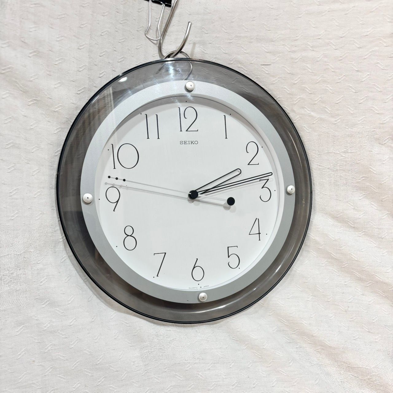 495 1990s SEIKO 稼働品 ポストモダン ヴィンテージ ウォールクロック