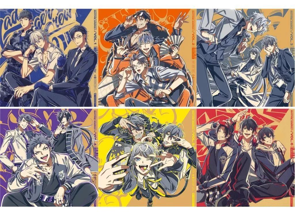 【中古】アニメDVD 「ヒプノシスマイク-Division Rap Battle-」Rhyme Anima+ 完全生産限定版 全6巻セット