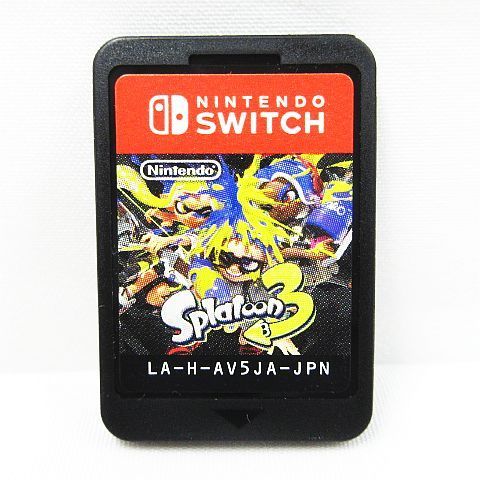 Nintendo Switch Splatoon 3 スプラトゥーン ソフト ケース付き Z0051