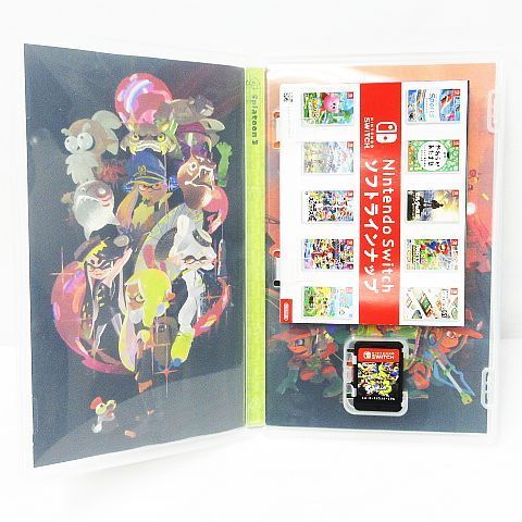 Nintendo Switch Splatoon 3 スプラトゥーン ソフト ケース付き Z0051