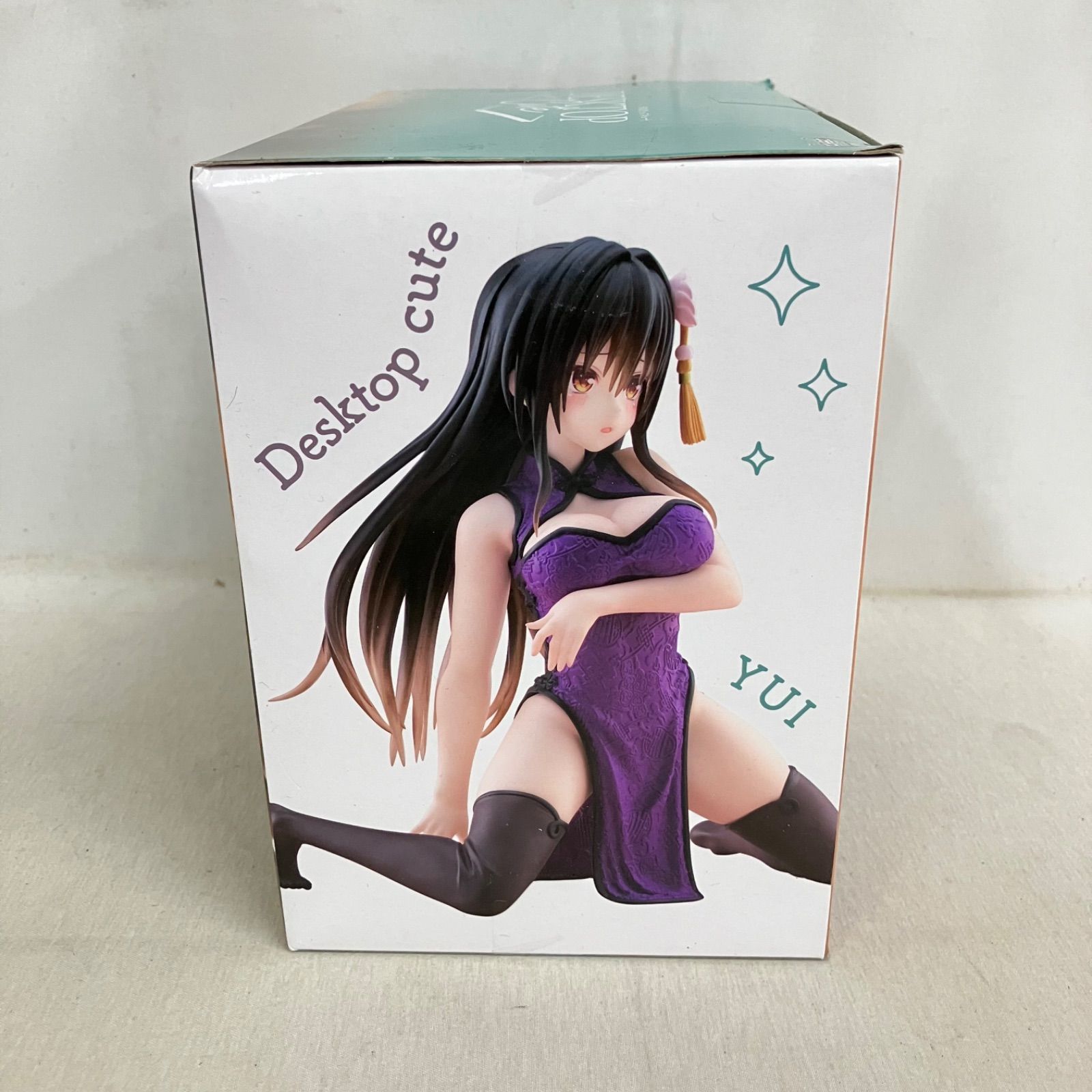 ユ*ケ様 To LOVEる ダークネス 古手川唯 チャイナドレス フィギュア リ 未開封 ToLOVEる ダークネス Desktop Cute 古手川唯 チャイナドレスver