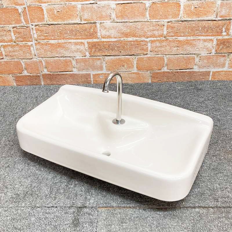 【中古品】【訳あり・美品】 TOTO 洋式 トイレ 便器 「517R」 タンク用の蓋(ふた) #SC1(パステルアイボリー) 12E