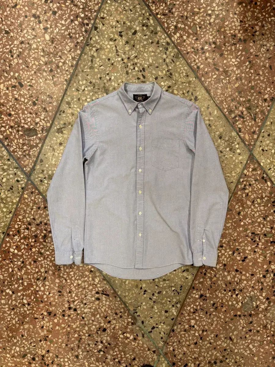 RRL Oxford シャツ ブルー (S)