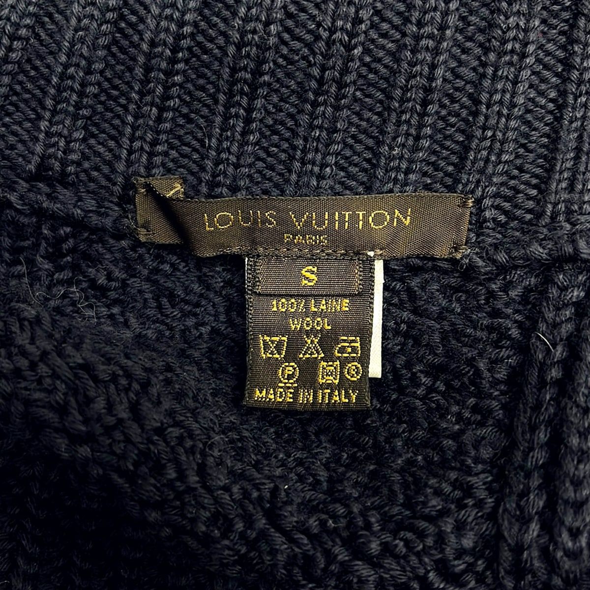 LOUIS VUITTON(ルイヴィトン) ブルゾン サイズS メンズ美品 - ネイビー