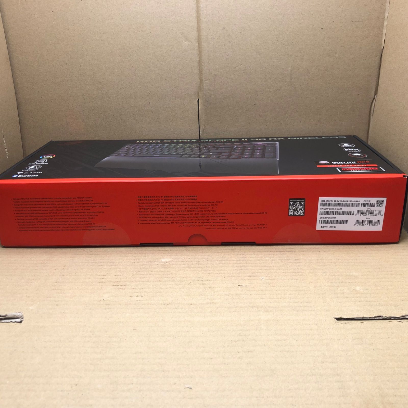 新品未開封】ASUS ROG Strix Scope II 96 RX 赤軸 - メルカリ
