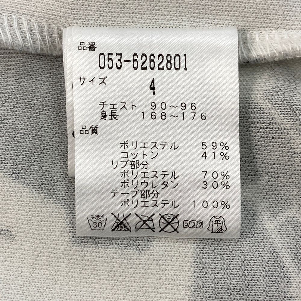 サイズ：4 PEARLY GATES パーリーゲイツ ジップジャケット 総柄