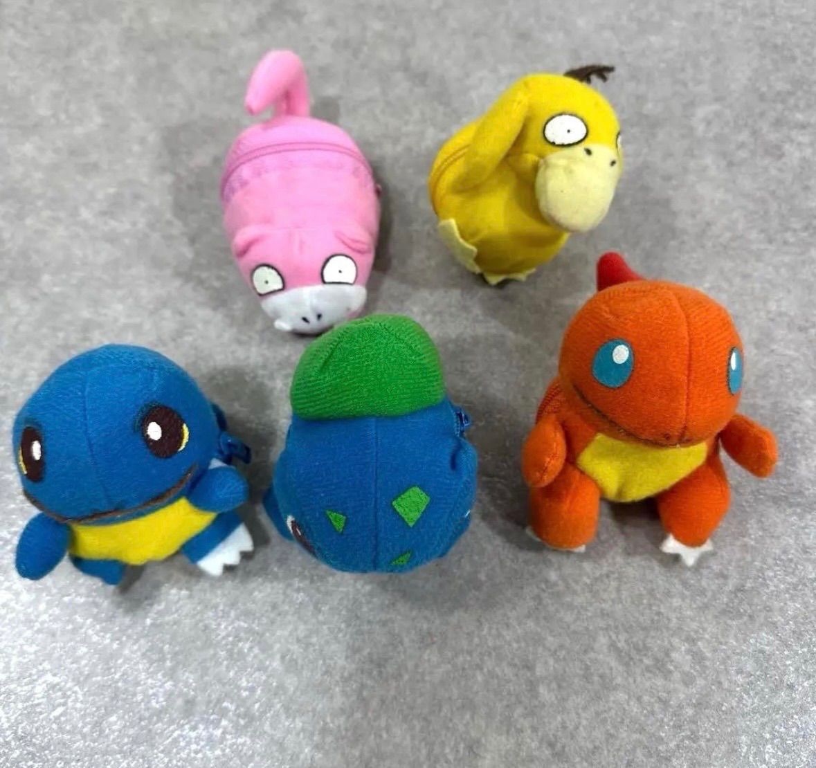 ポケモン くるりんマスコット ぬいぐるみ 5体セット 当時物 希少