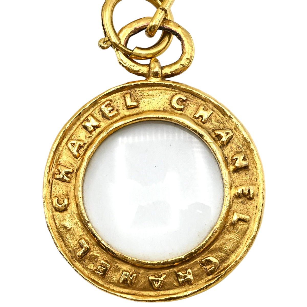 CHANEL シャネル ヴィンテージ サークルロゴ GP ルーペ ロング 