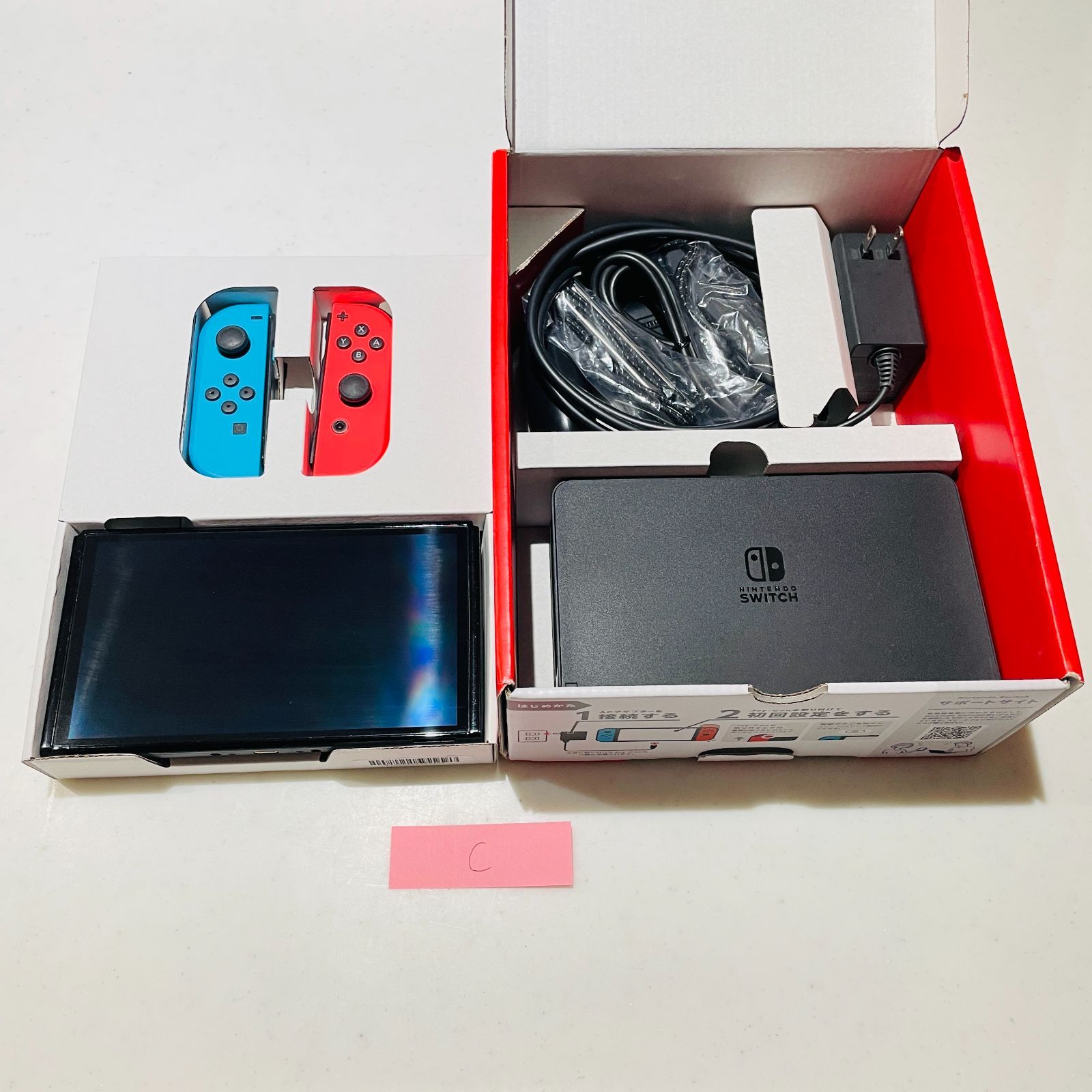 限定500円クーポン有】Switch 有機ELモデル ネオン 2023年製 液晶美品