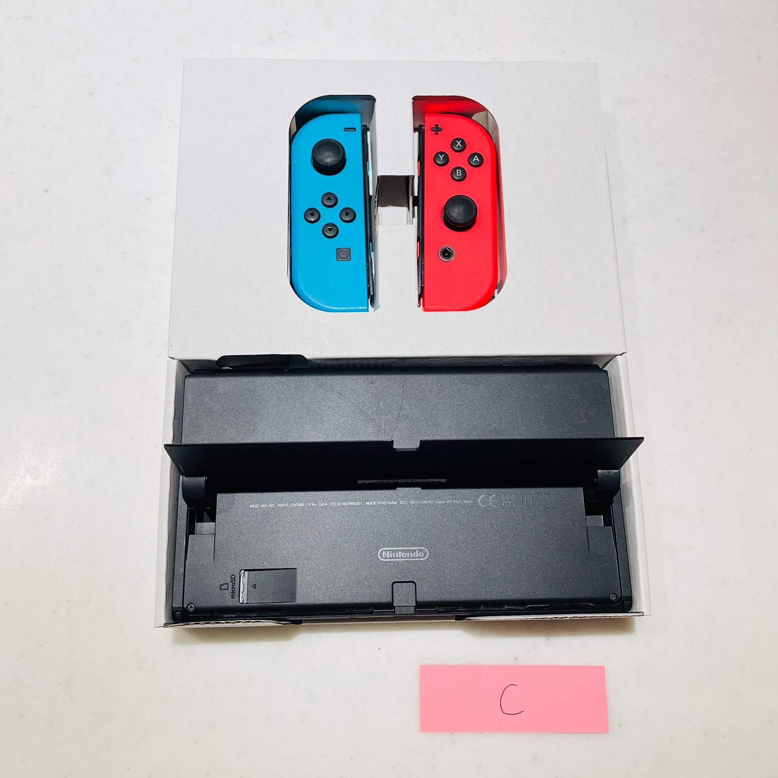 限定500円クーポン有】Switch 有機ELモデル ネオン 2023年製 液晶美品