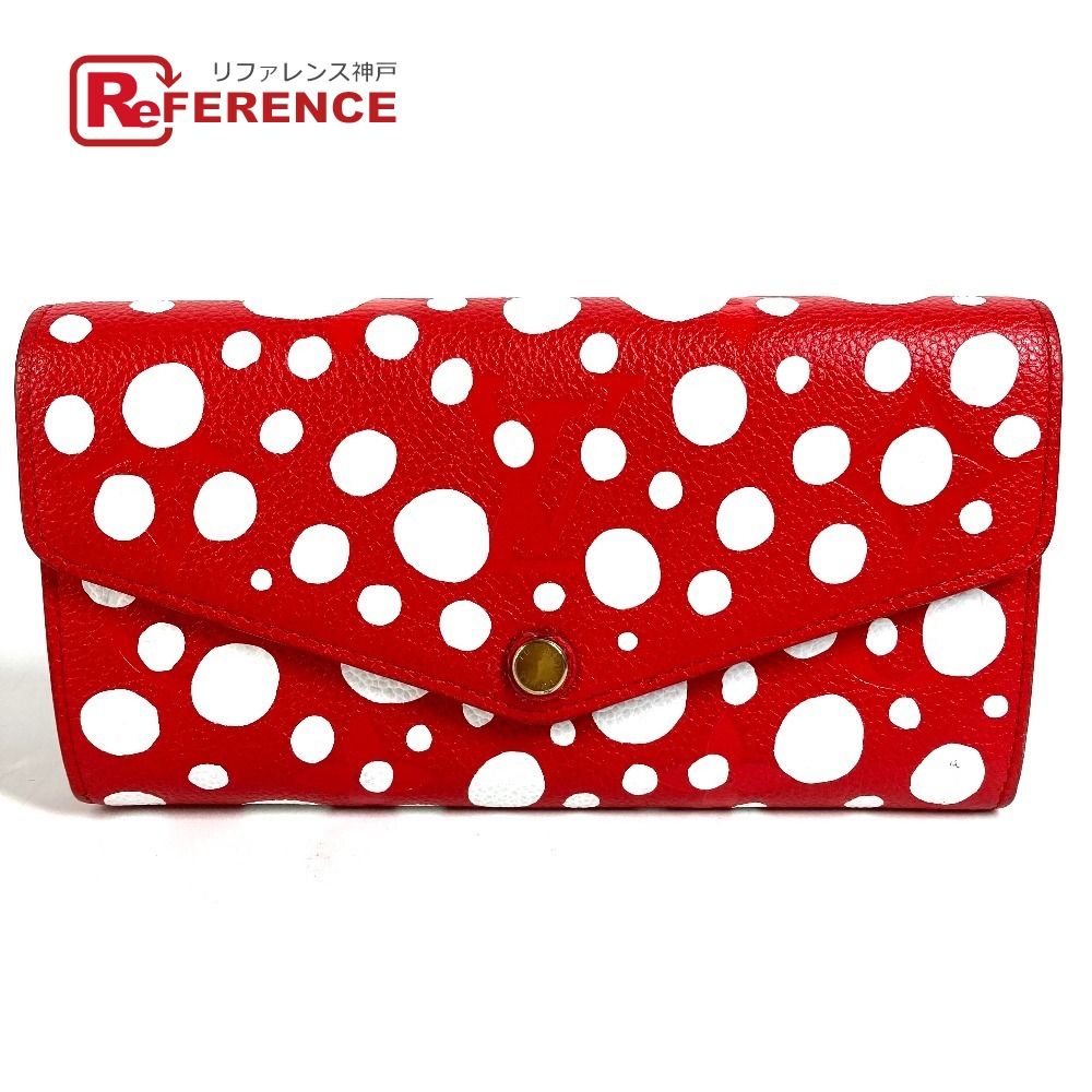 LOUIS VUITTON ルイヴィトン 長財布 ポルトフォイユ サラ NM レザー レッド 46,680円