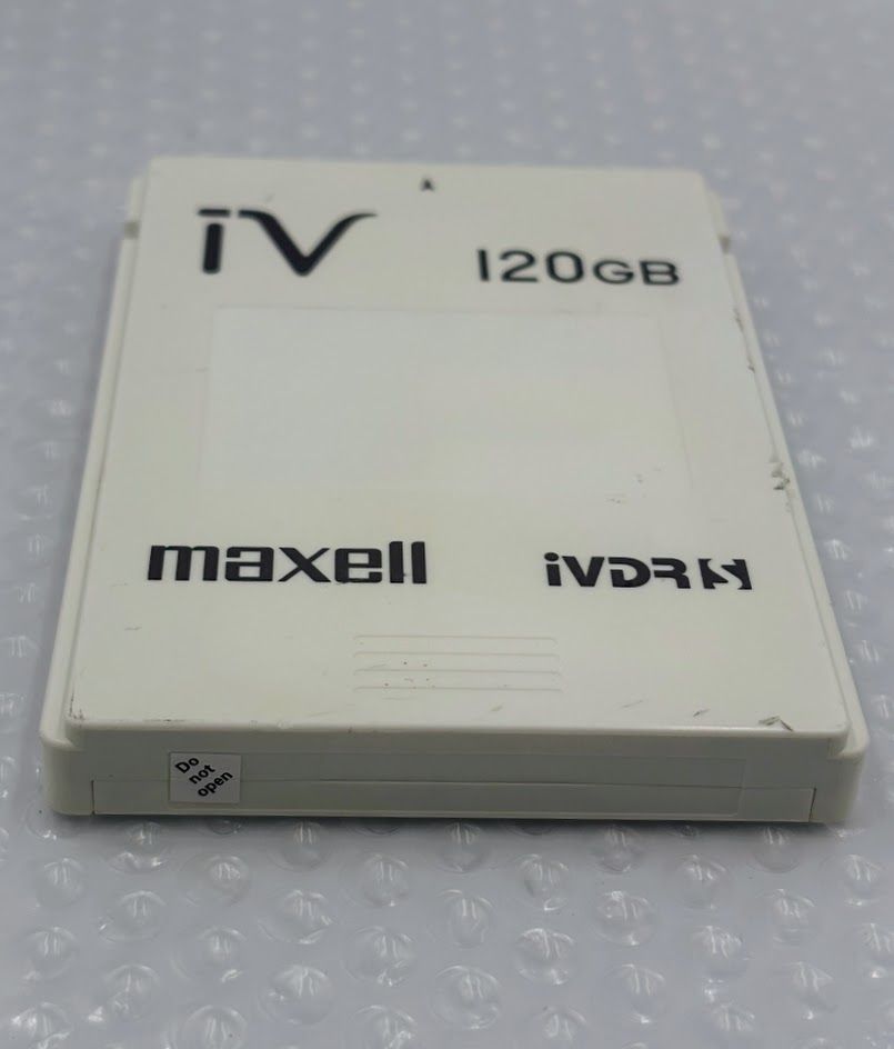 maxell（iVDR-S 120GB）HHV542512K9SV01 M-VDRS120G.A カセットHDD
